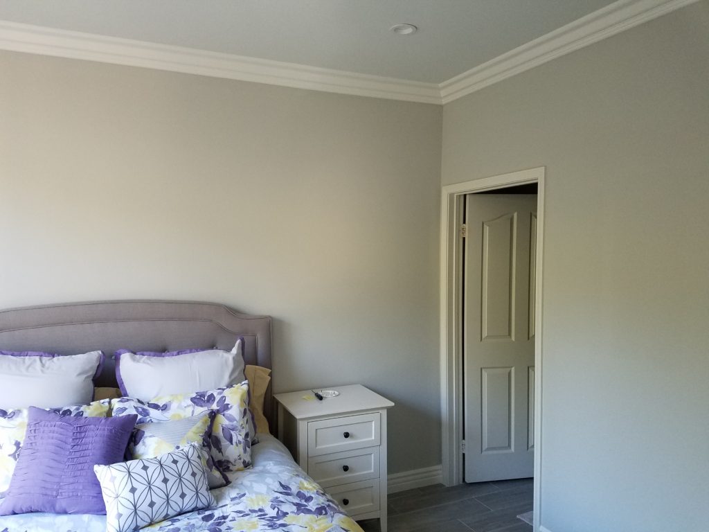 Revisiting a recent project in Porter Ranch CROWN MOLDING by