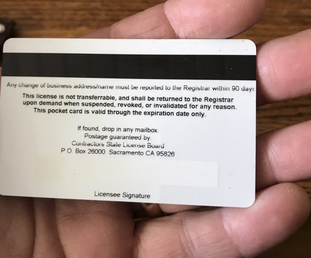 How to tell if someone is licensed to do finish carpentry in your home