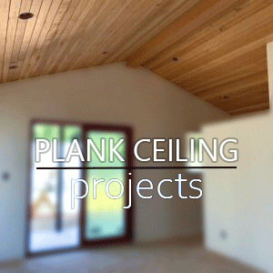 We design and install custom ceilings in tongue and groove, shiplap and other types of materials to suit all architectural styles