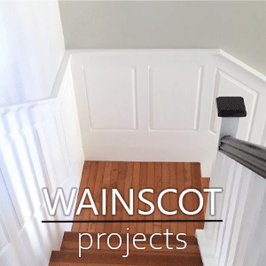 We design build and install high quality traditional wainscot in all styles