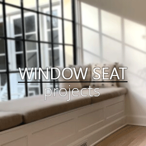 We design and install window and banquet seating projects with storage to make the most of your new and existing home’s available space